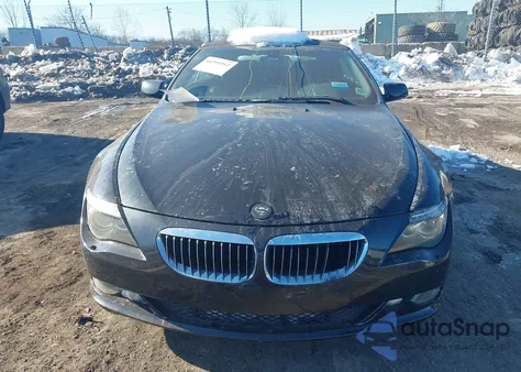 2008 BMW 650I z USA, uszkodzony, nr VIN WBAEB53508CX62868